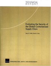 Cover of: Evaluating the SEcurity of the Global Containerized Supply Chain