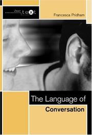 Cover of: The language of conversation