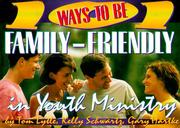 Cover of Ways to Be Family-Friendly in Youth Ministry