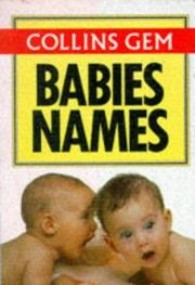 Cover of: Collins Gem Babies' Names (Collins Gems)