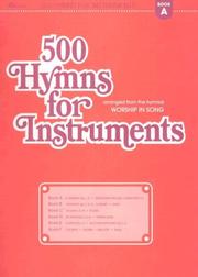 500 Hymns For Instruments by Harold Lane