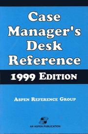 Cover of: Case Manager's Desk Reference