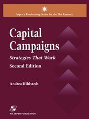 Cover of: Capital Campaigns, 2nd Edition by Andrea Kihlstedt
