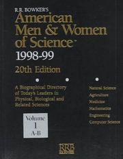 Cover of: Bowker's American Men & Women of Science 1998-99 (American Men and Women of Science, ed 20)