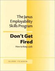 Cover of: The Janus Employability Skills Program by Durlynn Anema, William Lefkowitz