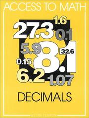 Cover of: Access to Math by Globe Fearon