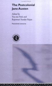 Cover of: Postcolonial Jane Austen (Routledge Research in Postcolonial Literatures, 2)