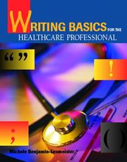 Cover of: Writing Basics for the Healthcare Professional