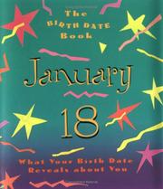 Cover of: The Birth Date Book January 18 by Ariel Books