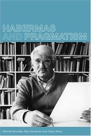 Cover of: Habermas and Pragmatism