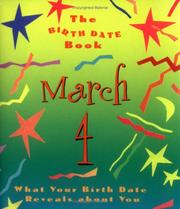 Cover of: The Birth Date Book March 4 | Ariel Books