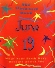 Cover of: The Birth Date Book June 19 by Ariel Books