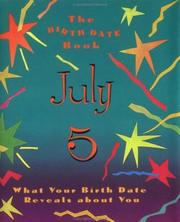 Cover of: Birth Date Gb July 5 by Ariel Books
