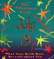 Cover of: The Birth Date Book July 19 by Ariel Books