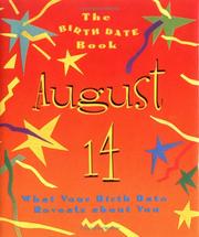 Cover of: The Birth Date Book August 14 | Ariel Books