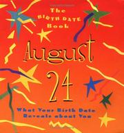 Cover of: The Birth Date Book August 24 | Ariel Books