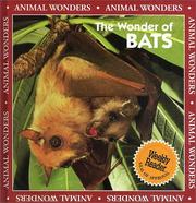 Cover of: The Wonder of Bats (Animal Wonders)