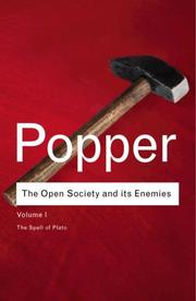 Cover of: The Open Society and its Enemies by Karl Popper