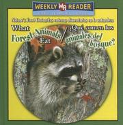 Cover of: What Forest Animals Eat/ Que Comen Los Animales Del Bosque? by Joanne Mattern