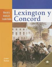 Cover of: Lexington y Concord/ Lexington and Concord