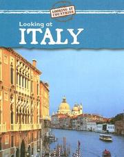 Cover of: Looking at Italy (Looking at Countries)