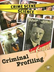 Cover of: Criminal Profiling (Crime Scene Science)