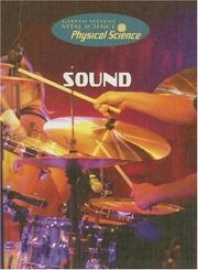 Cover of: Sound (Gareth Stevens Vital Science: Physical Science)