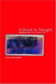 Cover of: A Shock to Thought: Expressions After Deleuze and Guattari (Philosophy & Cultural Studies)