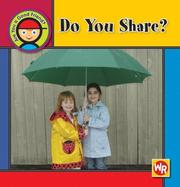 Cover of: Do You Share? (Are You a Good Friend?)