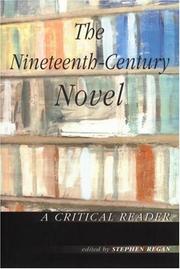 Cover of: The Nineteenth Century Novel: Identities (Nineteenth-Century Novel)