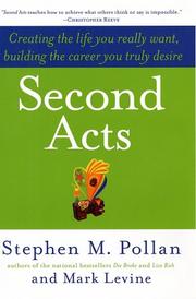 Cover of: Second Acts by Stephen M. Pollan, Mark Levine, Stephen M. Pollan, Mark Levine