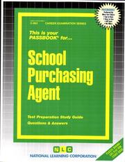 Cover of: School Purchasing Agent