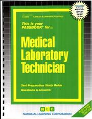 Cover of: Medical Laboratory Technician