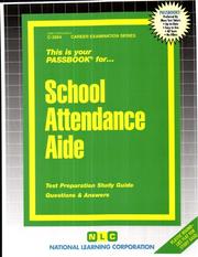 Cover of: School Attendance Aide (Career Examination Series, C-3264)