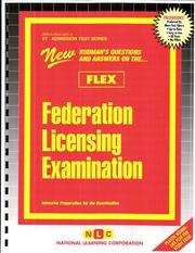 Cover of: Federation Licensing Examination (FLEX) (Admission Test Series)