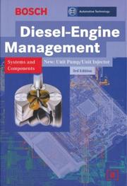 Cover of: Bosch Diesel-engine Management (Bosch)