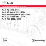 Cover of: Audi A6, S6: 1998-2004 Repair Manual (Windows 2000/XP)