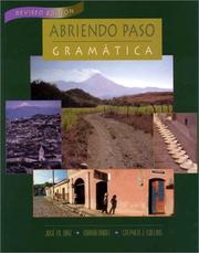 Cover of: Abriendo Paso Gramatica