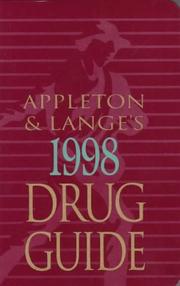 Cover of: Appleton & Lange's 1998 Drug Guide