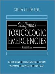 Cover of: Study Guide for Goldfrank's Toxicologic Emergencies
