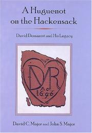 Cover of: A Huguenot on the Hackensack | David C. Major