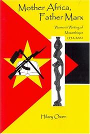 Cover of: Mother Africa, Father Marx: Women's Writing of Mozambique, 1948-2002
