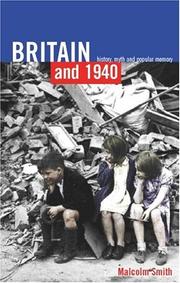 Cover of: Britain and 1940 | Malcolm Smith