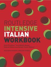 Cover of: Routledge Intensive Italian Workbook (Routledgeintensive Language Courses)