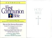 Cover of: Holy bible by Cardinal Patrick O'Boyle