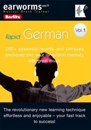 Cover of Earworms German (Berlitz Earworms) by Inc. Berlitz International