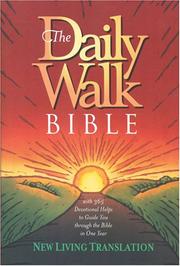 Cover of: The Daily Walk Bible NLT by 