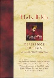 Cover of: Reference Edition NLT