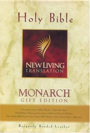Cover of: NLT Monarch Gift Edition, bonded leather burgundy (NLT)