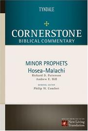 Cover of: Minor Prophets: Hosea through Malachi (Cornerstone Biblical Commentary)